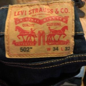 Levi’s 502 34x32 jeans